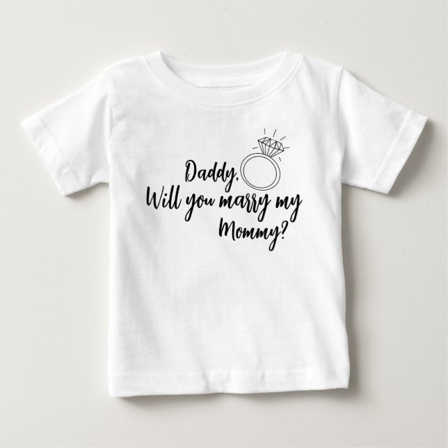 Personalized Proposal T-Shirt (Front)