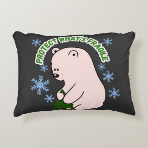 Personalized Protect What's Fragile Accent Pillow