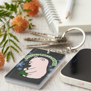 Personalized Protect What's Fragile Keychain