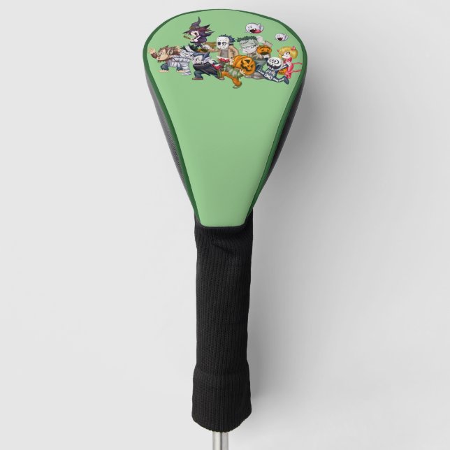 Personalized Protection Driver Head Covers  (Front)