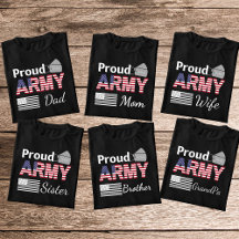 Personalized Proud Army Family Dad