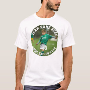 Personalized Proud Dad Sport School Event T-Shirt