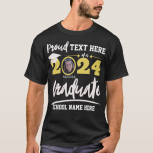 Personalized Proud Family Graduation Class of 2024 T-Shirt