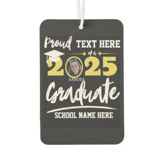 Personalized Proud Family Graduation Class of 2025 Air Freshener