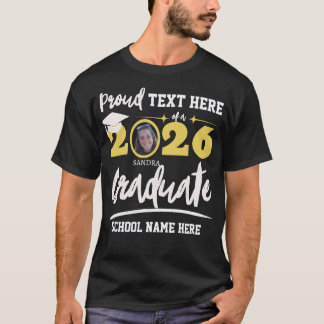Personalized Proud Family Graduation Class of 2026 T-Shirt