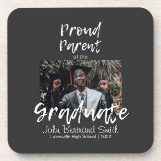 Personalized Proud Parent of Graduate Student Coaster