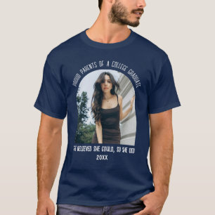 Personalized "Proud Parents" Graduation T-Shirt
