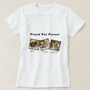 Personalized Proud Pet Parent T-Shirt
