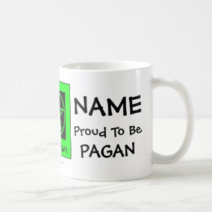Personalized Proud to be Pagan Cheeky Witch Cup