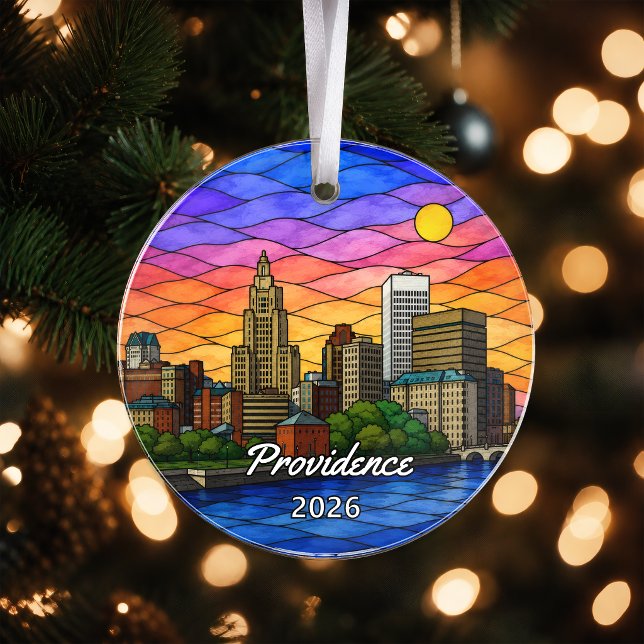 Personalized Providence Acrylic Ornament, Custom R Ornament (Creator Uploaded)