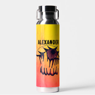 Personalized Psychedelic Bloodshot Vision Water Bottle