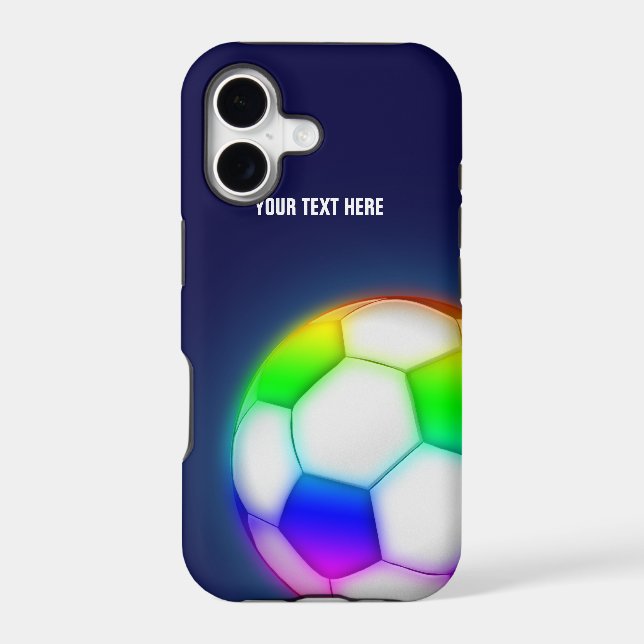 Personalized Psychedelic Soccer (Back)