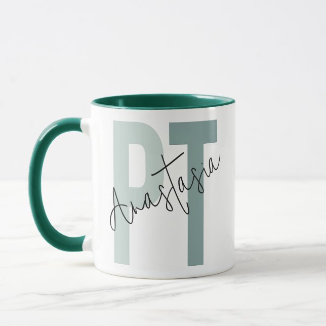 Personalized PT Physical Therapist Mug (Left)