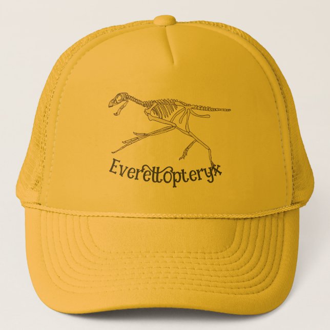 Personalized Pteryx Dinosaur Name Trucker Hat (Front)