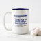 Personalized Publication Two-Tone Mug - Blue