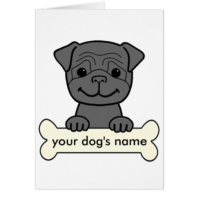 Personalized Pug (Front)