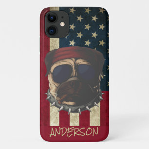 Personalized Pug iPhone 11 Case