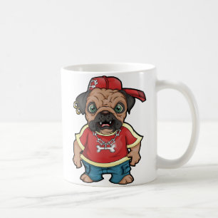 Personalized Pug Mugs - Add Your Own Text