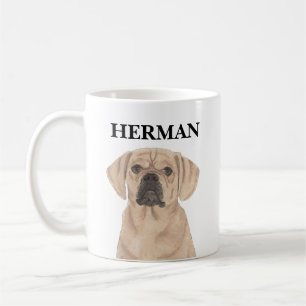 Personalized Puggle Coffee Mug