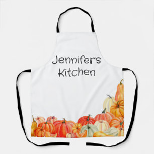 Personalized Pumpkin Patch Apron