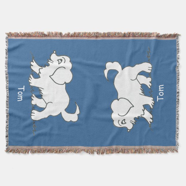 Personalized Puppy Blanket (Front)