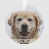 Personalized Puppy Dog Pet Photo