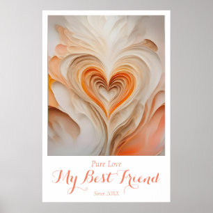 Personalized "Pure Love" Wall Art - My Best Friend