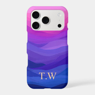 Personalized Purple Abstract iPhone Case Custom