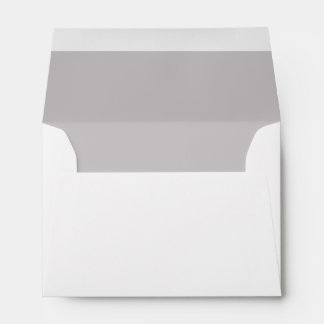 Personalized Purple Flower Name & Address Envelope