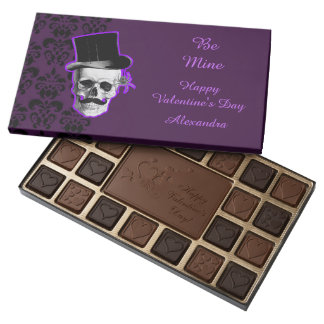 Personalized purple gothic valentines day