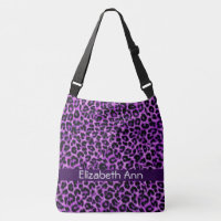 Personalized Purple Leopard Pattern