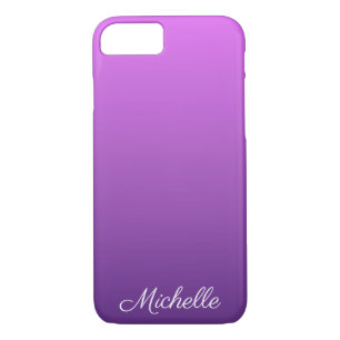 Personalized purple ombre Case-Mate iPhone case