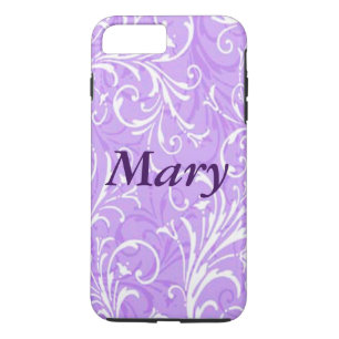 Personalized Purple Ornamental iPhone 7 Case