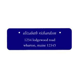 Personalized Purple & White
