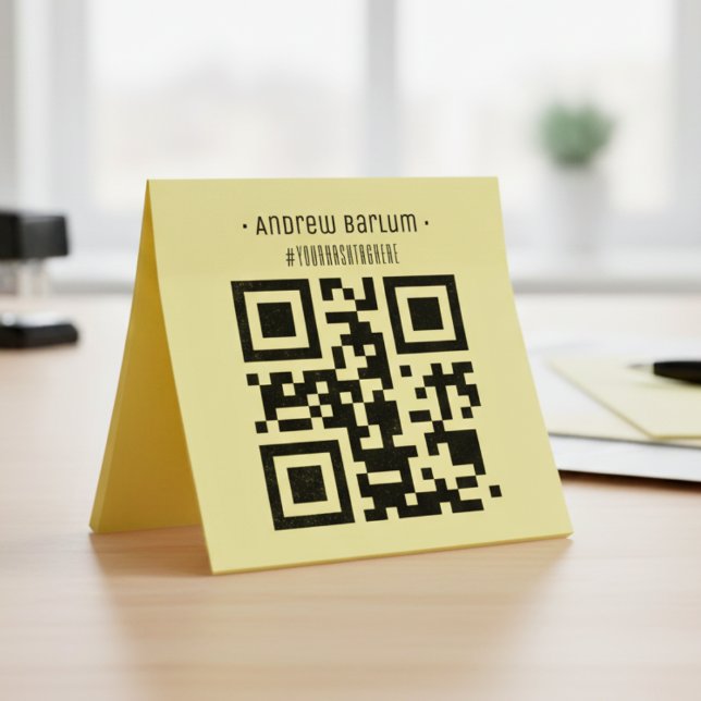 Personalized QR Code Self-Inking Rubber Stamp (Personalized QR Code Self-Inking Rubber Stamp)