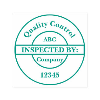 Personalized Quality Control Self Inking Stamp