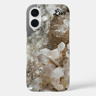 Personalized Quartz Crystal Sturdy iPhone Case