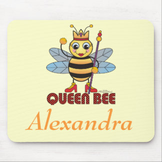 Personalized "Queen Bee" Mouse Pad
