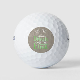 Personalized Queen Of The Green Golf Balls