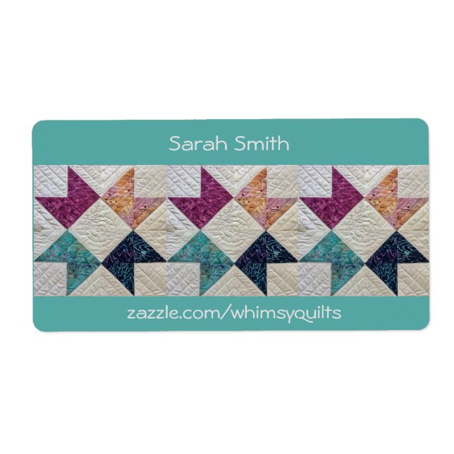 Personalized Quilt Stickers (Front)