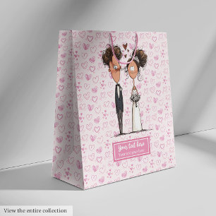 Personalized Quirky Wedding Gift Bag Humor Style