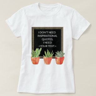 Personalized Quote Board T-Shirt