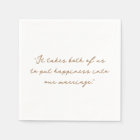 Personalized Quote or Song Lyric Wedding