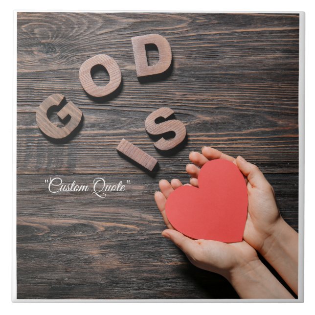 Personalized Quote & Quote  Tile (Front)