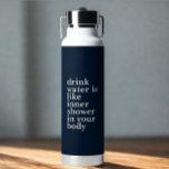Personalized quote white fonts water bottle<br><div class="desc">Personalized quote white fonts Water Bottle.
Have to edit your name with this water bottle.</div>