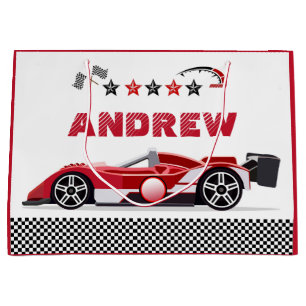  Personalized Racing Car Gift Bags