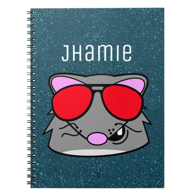 Personalized Rad Rat BG Notebook (Front)