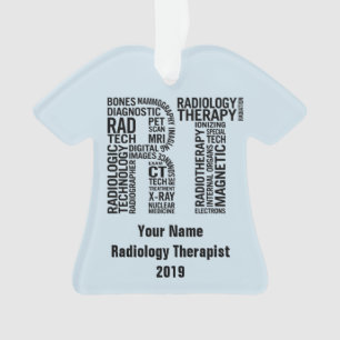Personalized Rad Tech RT Radiology Technologist Ornament