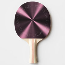 Personalized Radial Metallic Look - Pink