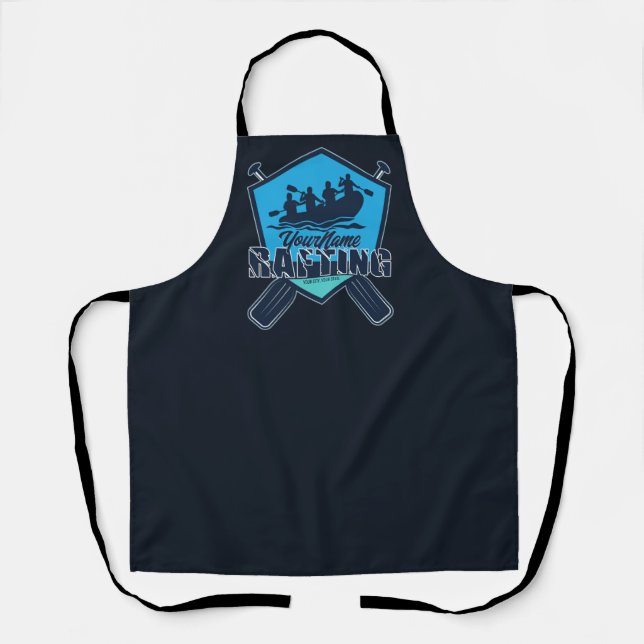 Personalized Rafting Whitewater River Adventure  Apron (Front)